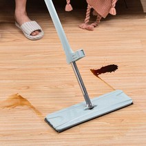 반자동 이지 슬라이드 밀대걸레 회전청소기 물걸레 탈수기 바닥, 색상:브라운