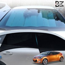 벨로스터 차박 캠핑 모기장 햇빛가리개세트, 모기장 RV 6종세트