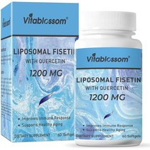 Liposomal 피세틴 1000mg 퀘르센틴 200mg 60정