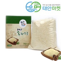 [태안마켓] 미소지기저염 송화소금 5kg (굵은입자)