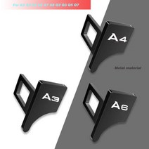 새로운 자동차 안전 벨트 안전 커버 자동차 버클 클립 안전 벨트 클립 AUDI A1 A3 A4 A5 A7 A8 Q3 Q5 Q7 s3 s4 s5 s6 s7, 하나, 1pcs A8