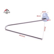 업라이트 가변 폴대 타프 메인 사이드 폴 슬라이드 고정 기둥 제조 업체 사용자 정의 6mm 텐트 푸시 버튼 스프링 스냅 클립 잠금 튜브 핀, 5개 주문