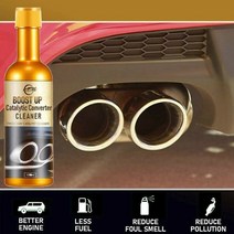 자동차 머플러 배기 튜닝 소음 120ML 부스트 업 차량 엔진 촉매 컨버터 클리너 딥 클리닝 다목적 제거 탄소