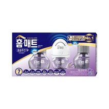 홈매트 리퀴드 홈솔루션 훈증기 + 라벤더 리필 45일 3p, 3개
