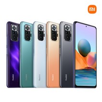 [샤오미] 홍미노트10Pro (6RAM+128GB) [자급제폰] [오로라 그린], 오로라 그린