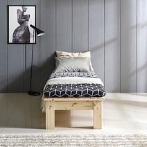 도도 베니카 레드파인 원목 소파겸용 침대