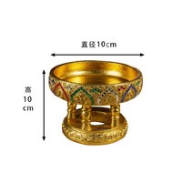 태국 소품 휴양지 느낌 인테리어 카페 레스토랑 용품 집 레스토랑 야외 풀빌라 빈티지 마사지 창업, 직경 10cm