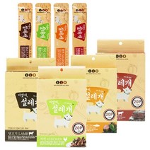 와와펫 설레개 강아지간식 3가지맛15gx60개 강아지츄르 연어 닭고기 소고기