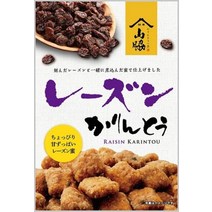 야마와키 제과 건포도 가린토 일본 맛동산 100g x 6봉, 단일상품개