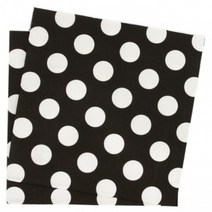 파티냅킨 20매입 [도트 블랙], 단품