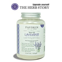 더허브스토리 마사지 미용소금 라벤더 450g 바스솔트 입욕제, 단품