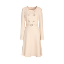 더블 버튼 스퀘어넥 원피스 GM3M0OPW2, 610(CREAM)_55