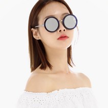 이태리 마인드마스터 MMS1027 이탈리아 하우스브랜드 오버사이즈 미러 동글이 선글라스