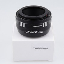 TAMRON-M4 카메라 마운트 어댑터 링 렌즈 용 마이크로 4/3 올림푸스 EP3 EP5 EPL2 EM1 OMD, 한개옵션0