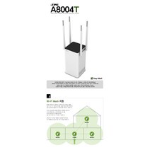 아이피타임 A8004T 유무선공유기/AC2600(1733Mbps+800Mbps)/MU-MIMO/NETWORK SERVER/Easy Mash