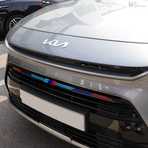 JS automotive 디올뉴니로 프론트 앞범퍼 퍼포먼스 가니쉬 스티커 자동차 실외 익스테리어 시트지 튜닝 스티커, 화이트_프랑스