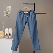 모노시크 노엘리 데님 일자 밴딩 팬츠 MNPS288