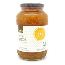 초록원 유기농 꿀 유자차, 1kg, 1개