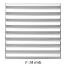 장식 3D 벽 패널 다이아몬드 디자인 비 자체 접착 플라스틱 타일 스티커 거실 욕실 벽지 6 개 30cm, P- (Bright white)