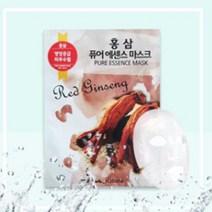투명 피부 데일리 마스크팩 홍삼 10p, 단일제품