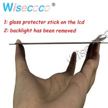 5.5 인치 4k lcd 21603840 화면 패널 디스플레이 유리 보호기 vrhmd 3d 프린터용 백라이트 mipi 보드 없음, LCD와 유리, 07 Glass With LCD