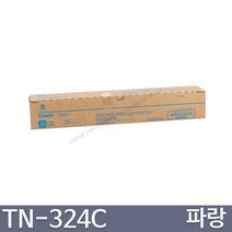 코니카미놀타 Bizhub C225dn C230dn C236dn C258 C308 C368 TN324 정품토너, 1개, 파랑