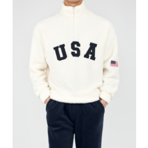 YSK USA 후리스 양털 아노락