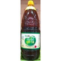 맛사랑 참맛기름 1.8L 10개 참기름통 참기름기계 참기름유리병, 1