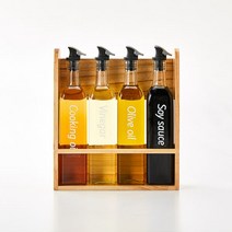 모던하우스 WOW깔끔오일병500ml 4P우드랙세트 KC0520020