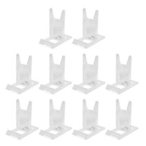 전시다이 디스플레이 박스 선반 테이블 촬영소품 10Pcs 지우기 아크릴 명함 디스플레이 스탠드 사진 프레임, 01 공간_01 11.2x6x10.5cm