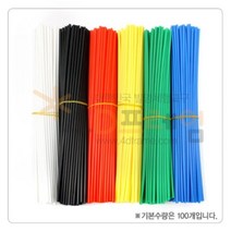 포디프레임 4D 연결봉 30cm 검정 100개, 단품, 1