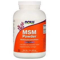 Now Foods MSM 분말 454g (1lb)