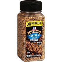 McCormick 그릴 메이트 몬트리올 스테이크 시즈닝 11.62온스 207060, 3.4 Ounce (Pack of 6)