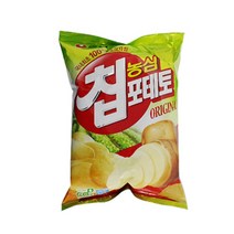 스낵 간식 과자 농심 포테토칩 오리지날 60g(행사), 꿀도매꿀소매 1, 꿀도매꿀소매 본상품선택