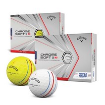 캘러웨이/21년 크롬소프트X LS 트리플트랙 볼/4PCS