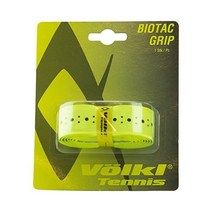 뵐클 Biotac 교체용 그립Single Pack, Neon Yellow/Black Dots