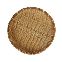 업소용채망 소쿠리 야채채반 싸리채반 전소쿠리, 34cm