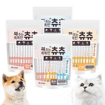 고양이간식 짜주는 국내산 츄르 촉촉한 츄츄 30P 3종, 01.참치30P