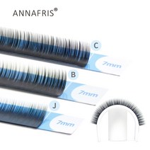 인조속눈썹 인조속눈썹 annafris 바텀 래쉬 익스텐션 5mm-7mm jbc 컬 언더 속눈썹 개별 내츄럴 숏 아이브로우 밍크 로우 래쉬, b, 0.10mm, 5-6-7mm 믹스