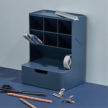 학원 강의실 볼펜 보드마카 수납 정리함 책상꾸미기 서재용품 오거나이저 문구점, 그린