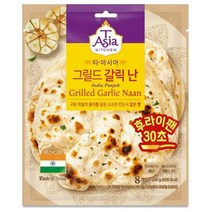 [신박한 픽]샘표 티아시아키친 그릴드 갈릭 난 200g x 1개 2개 세트무료배송, 상세페이지 참조