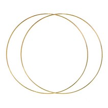 2pcs 반지 금속 후프 및 공예품, 45cm