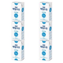 매일유업 매일우유 멸균우유 3.4% 오리지널 아이 초등학생 저학년 흰우유 국민우유 누구나좋아하는 1L, 6개