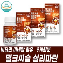 엉겅퀴 추출물 미네랄비타민 실리마린밀크씨슬 비오틴