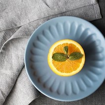 [iswas] [2HOT] 케라미카 바뎀 접시 소 17CM., 색상:블루