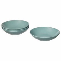 이케아 FÄRGKLAR 페리클라르 파스타접시 무광 라이트터쿼이즈 23 cm