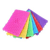 포엘마켓 발건강 조립식 지압매트 발매트, 퍼플5개