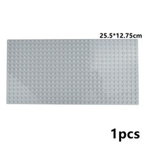 레고호환 32x32 32x16 도트 클래식베이스 플레이트 블록 소형 DIY 벽돌 베이스 ABS 플라스틱 조립, Light Gray 32X16