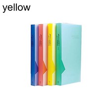 갤러리앨범 PA105 5x7 40장 1단 노랑 1권 [ARX974]