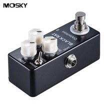 사운드 믹서 믹싱 MOSKY 블랙 랫 기타 이펙트 페달 트루 바이패스 클래식 T 터보 부품 및 액세서리 스테, 한개옵션0